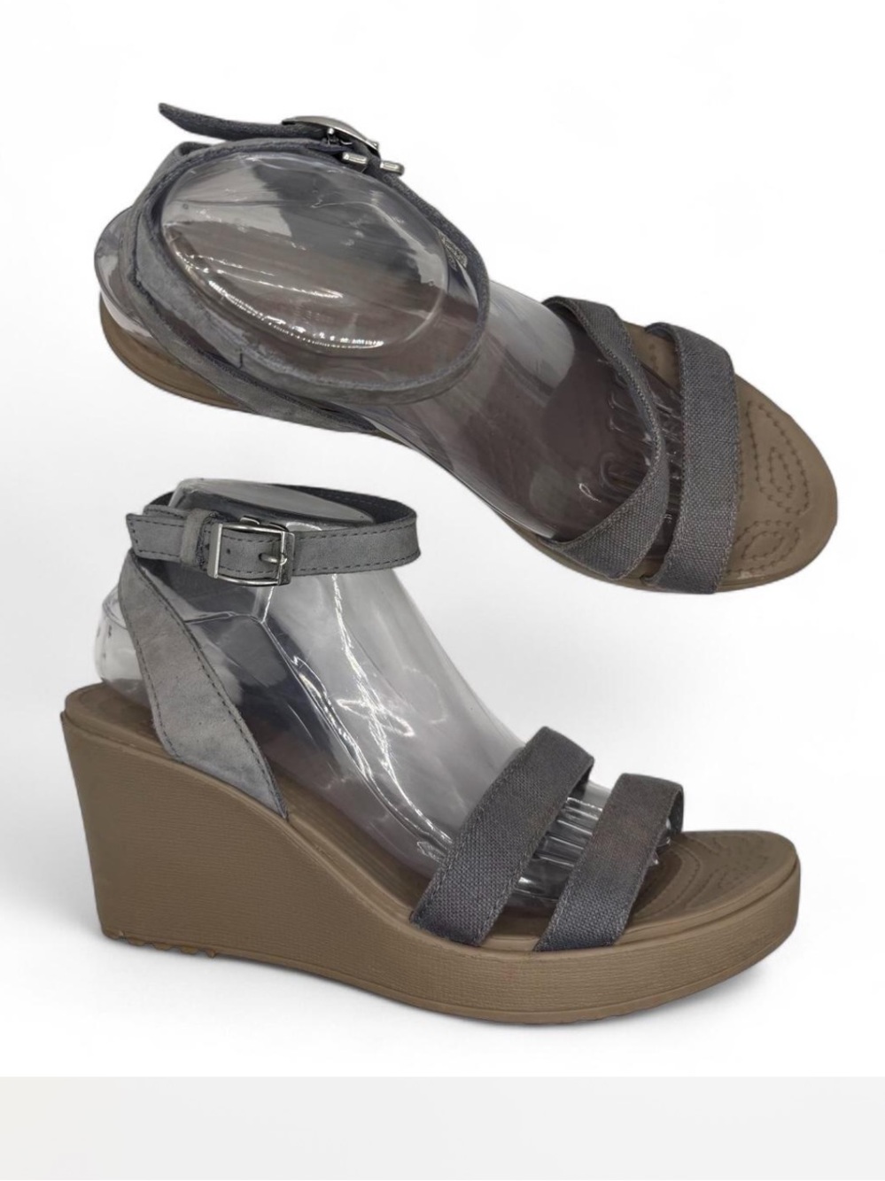 Crocs Womens Leigh Wedge Sandal